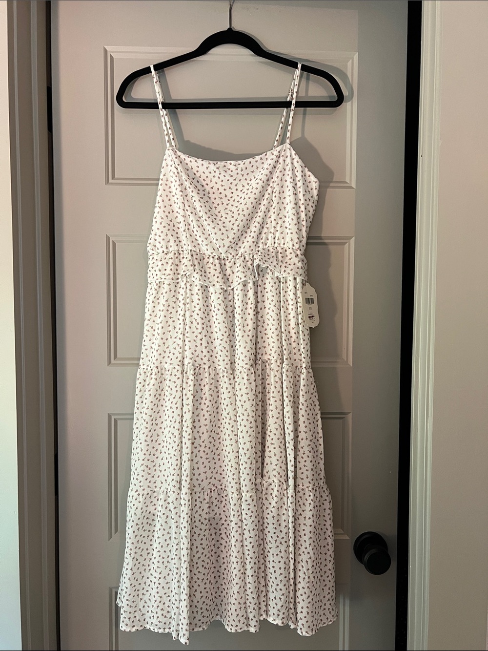 NWT Altar’d State Floral Tiered Midi Dress